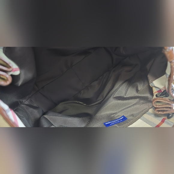 Burberry Blue Label Canvas Shoulder Bag - Picture 14 of 16